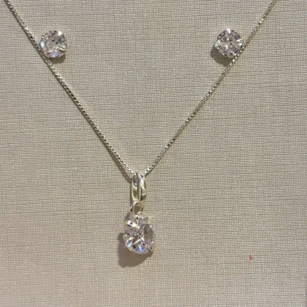CONJUNTO PONTO DE LUZ CRISTAL V12 45CM