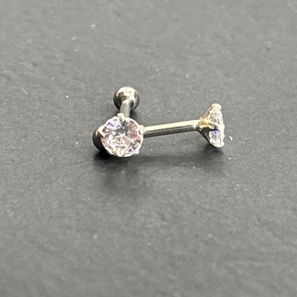 PIERCING PONTO DE LUZ 4MM