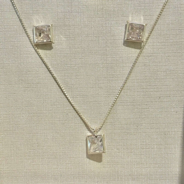 CONJUNTO QUADRADO CRISTAL V12 45CM