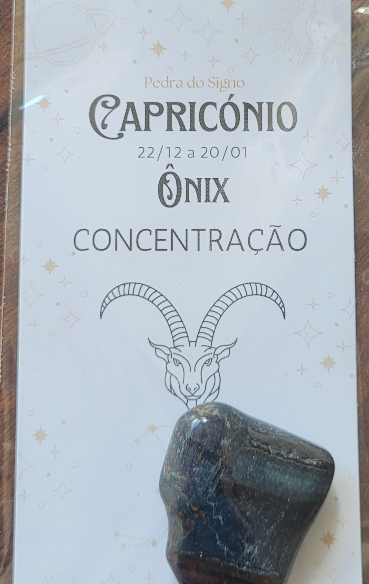 PEDRA SIGNO CAPRICÓRNIO