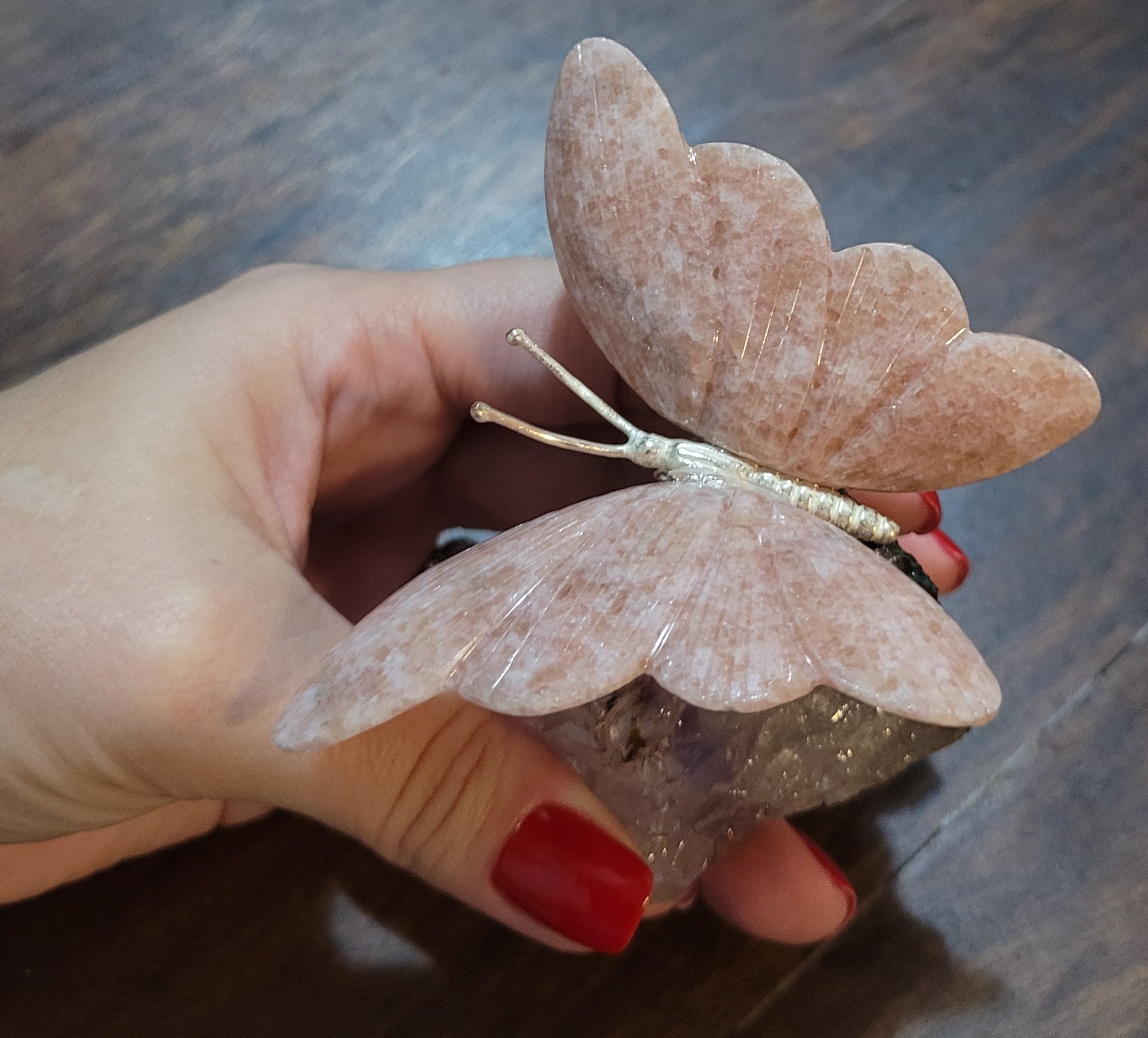 BORBOLETA NA BASE ROSA - Image 2